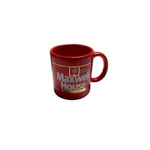 Maxwell House Coffee Mug Red